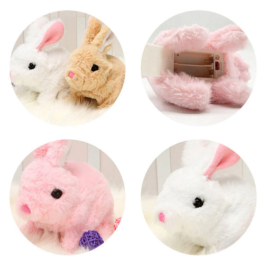Cute Musical Singing Bunny Plush Toy