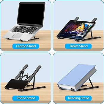 Metal Laptop Stand, Home and Living
