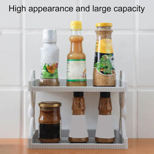 Modern 2-Tier Organizer Shelf