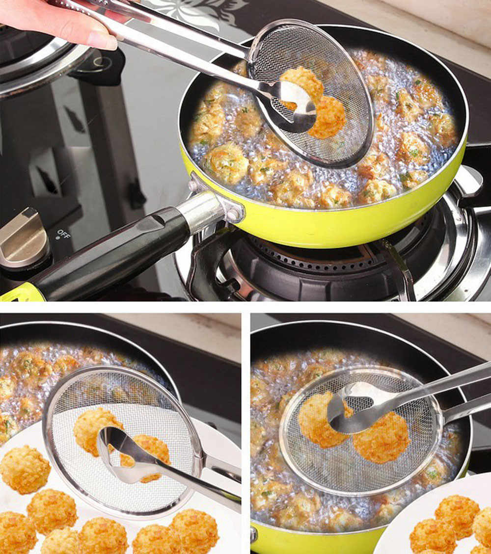 2 In 1 Frying Spoon