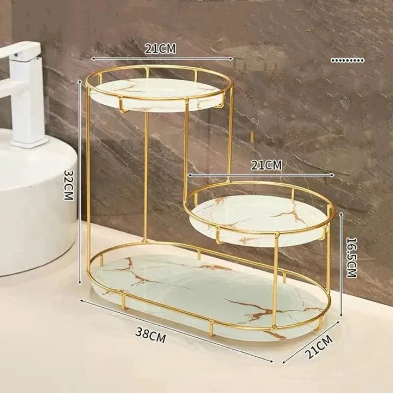 3 Tier Customizable Vanity Tray For Skincare