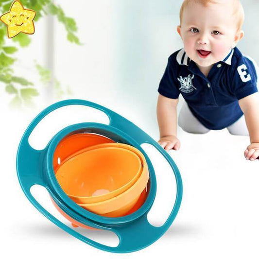 Universal Gyroscopic Bowl with 360° Rotation Technology
