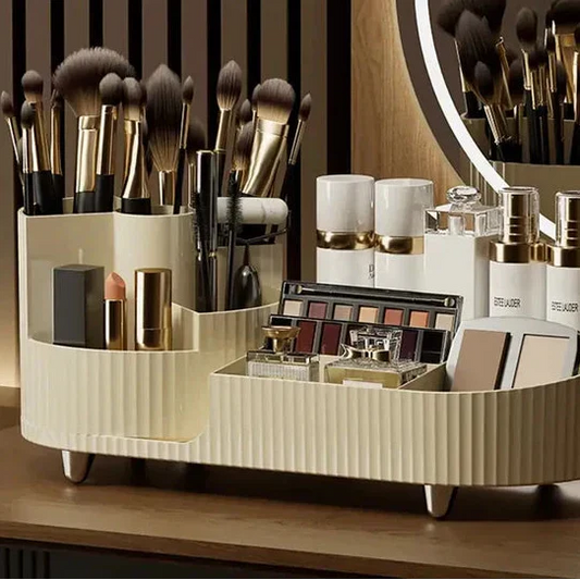 Rotating Cosmetic Display and Storage Organizer