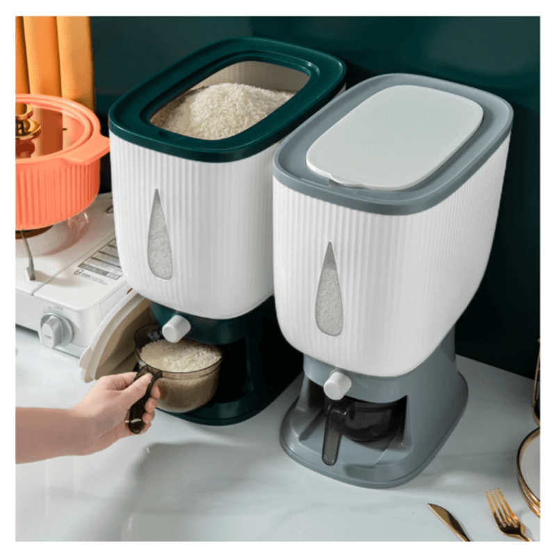 10KG Sealed Rice Storage Container, Kitchen Accessories 
