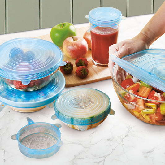 6Pcs Silicone lids Cover