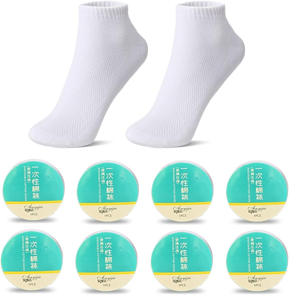 1Pair Compressed Short Socks, Home and Living 