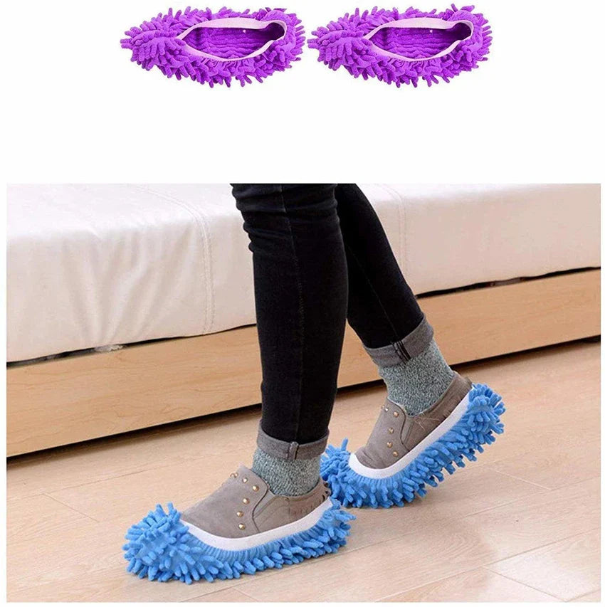 1 Pcs Microfiber Floor Dust Mop Slipper