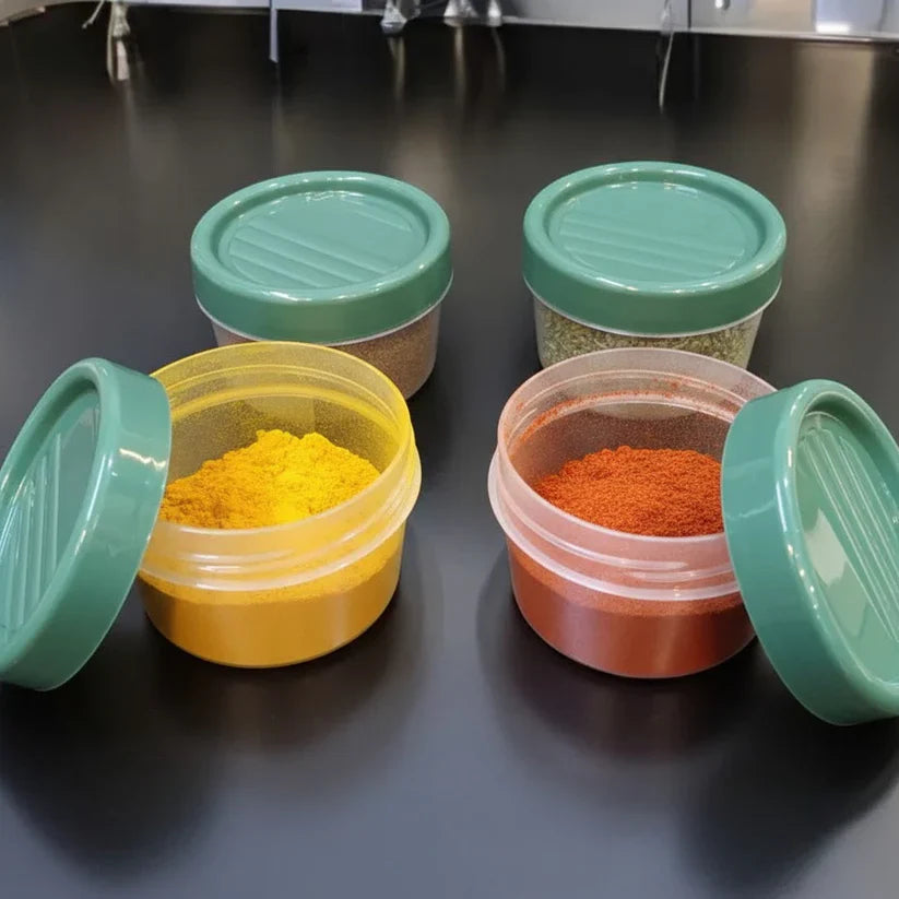 4 Pack 200ml Twist Lid Jars For Spices & More, Kitchen Accessories 