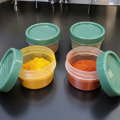 4 Pack 200ml Twist Lid Jars For Spices & More, Kitchen Accessories 