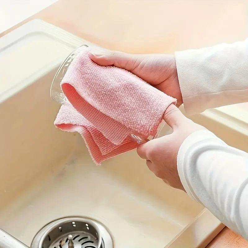 20Pcs Microfiber Cleaning Cloths, Home and Living 