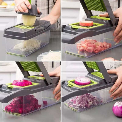 12-In-1 Veggie Slicer & Shredder