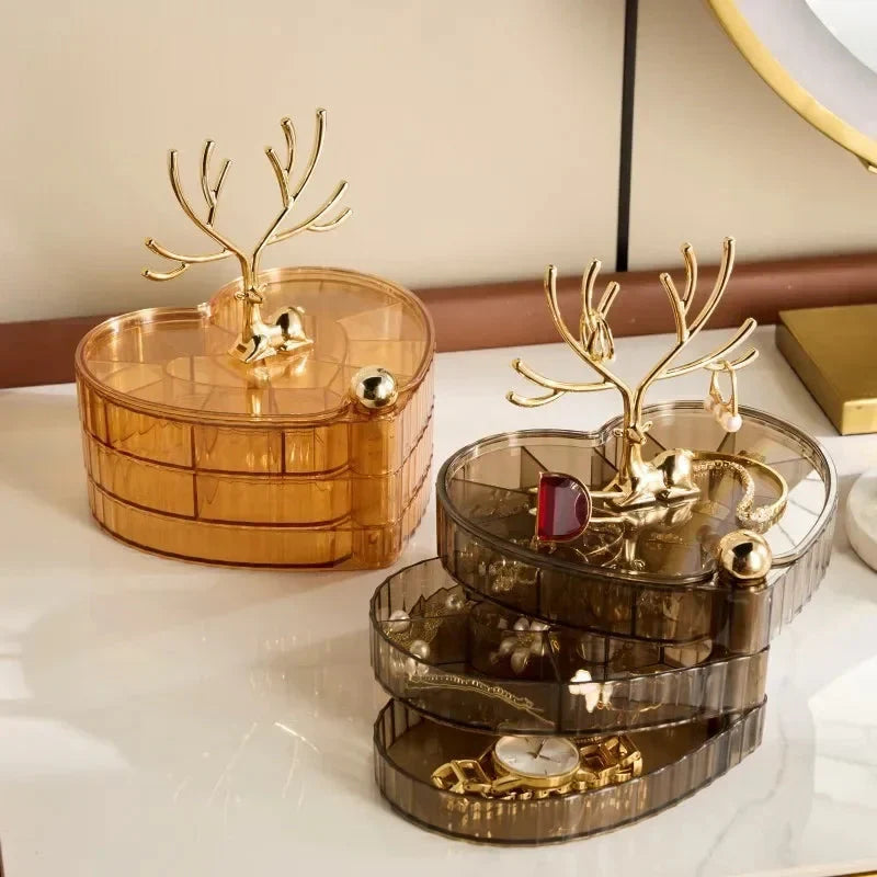 3 Layer Deer Jewelry Box