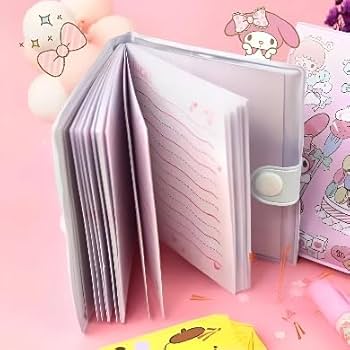 Cute Pocket Autograph Notebook With Pen