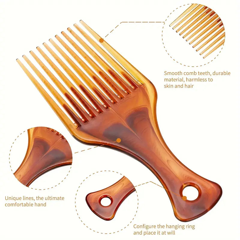 Afro Styling Pick – Hair Lift Comb With Ergonomic Grip