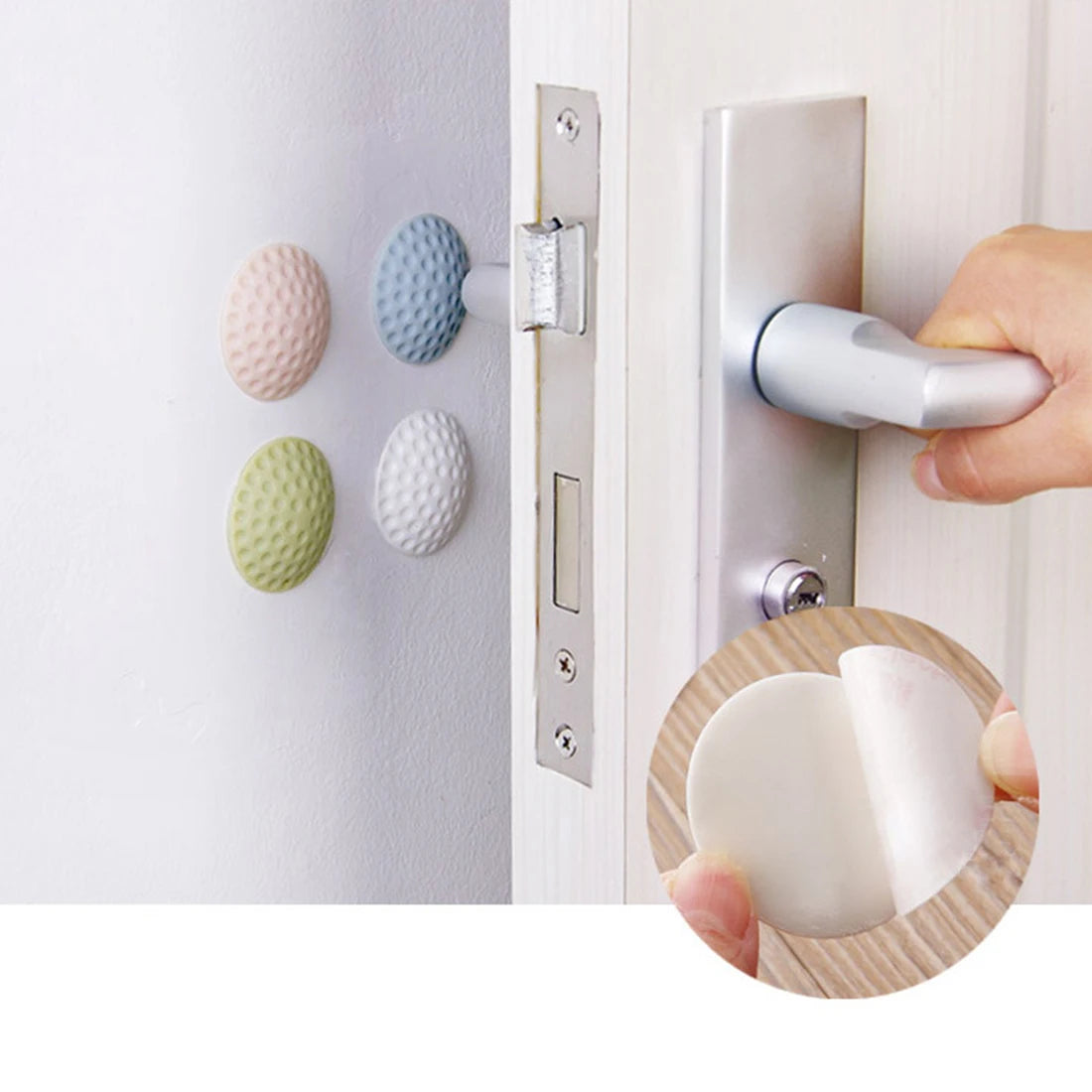 5Pcs Rubber Wall Protector, Home and Living 