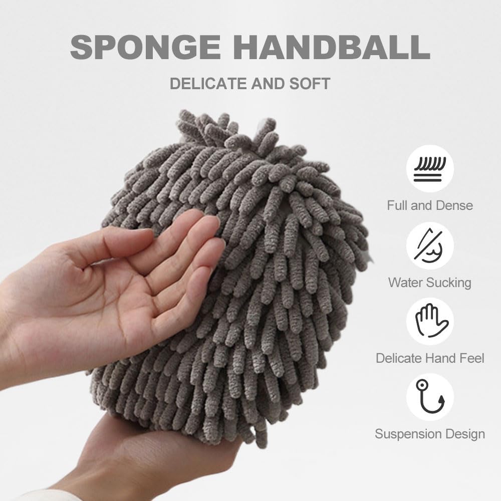 Microfiber Sponge Ball High Absorbency