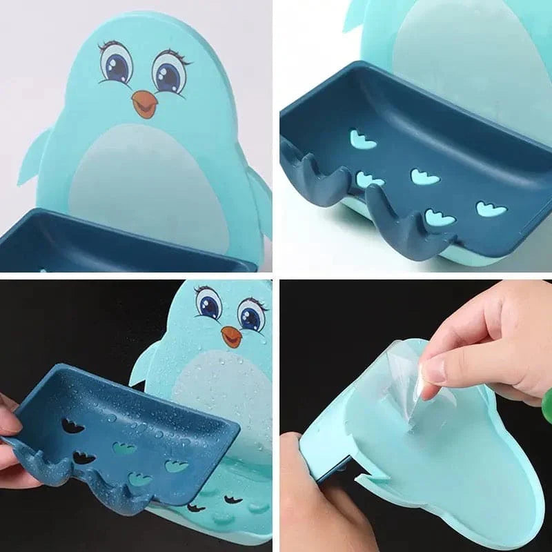 Happy Feet Penguin Soap Dish