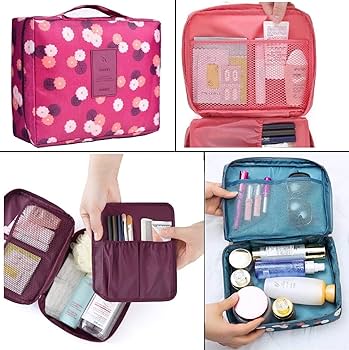 Portable Travel Cosmetic Toiletry Hanging Bag