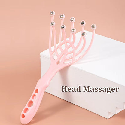 9 Prong Head Scratcher Massage Tool