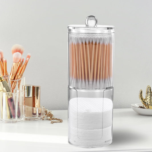Bathroom Cotton Swab Storage Container