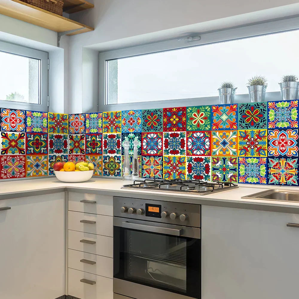 12Pcs Tiles Stickers