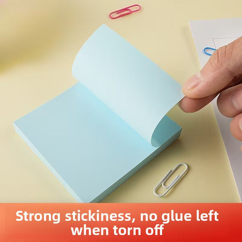 Colorful Sticky Notes Set – 100Pcs Self-Adhesive Memo Notes