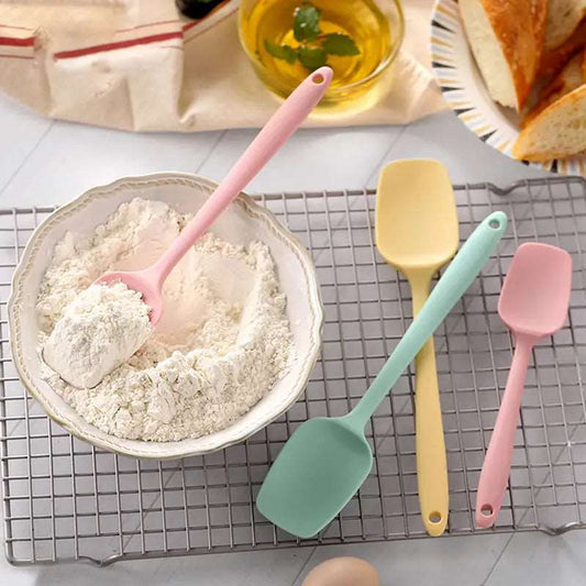Multi-Purpose Silicone Scraping Spoon