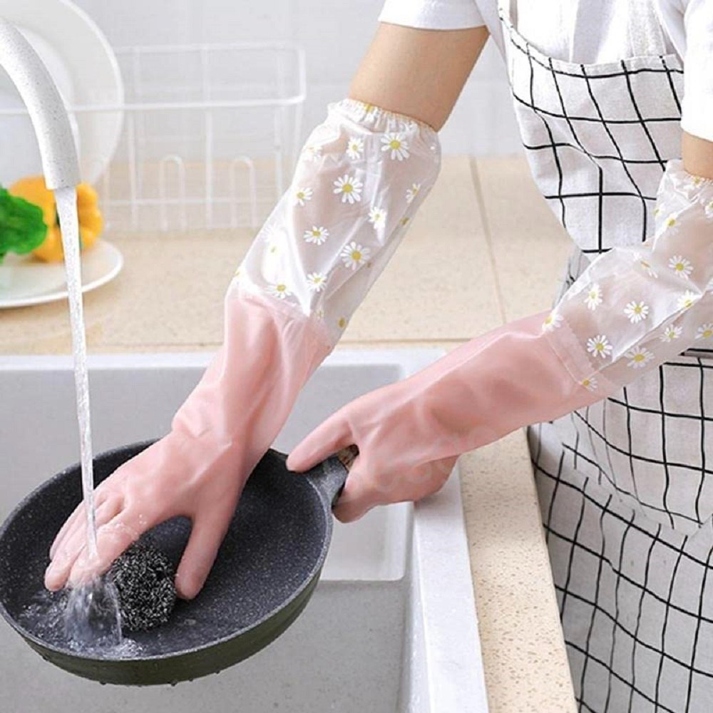 Durable Silicone Gloves  Handy & Multi Purpose For Cleaning