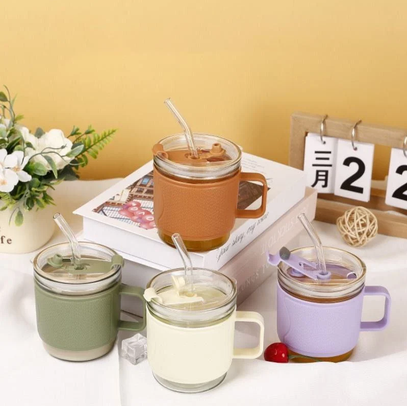 Eco-Friendly Glass Sipper Tumbler
