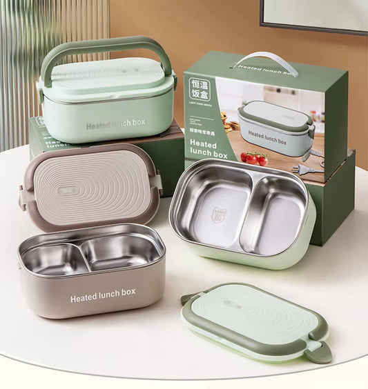 Electric Food Warmer Lunch Box for Office, School, and Outdoor Use