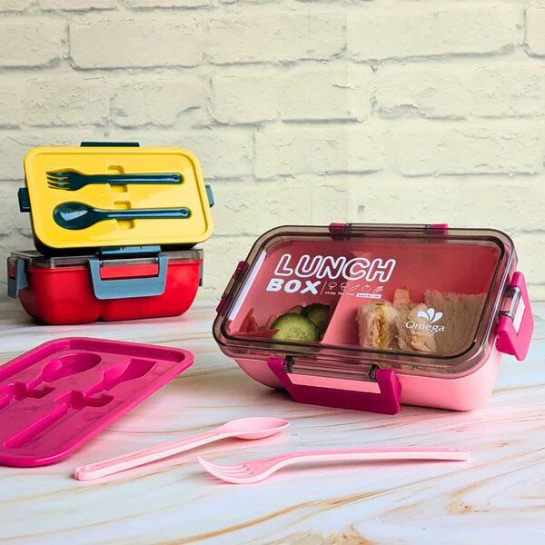 Fresh Pack Travel Lunch Box With Cutlery