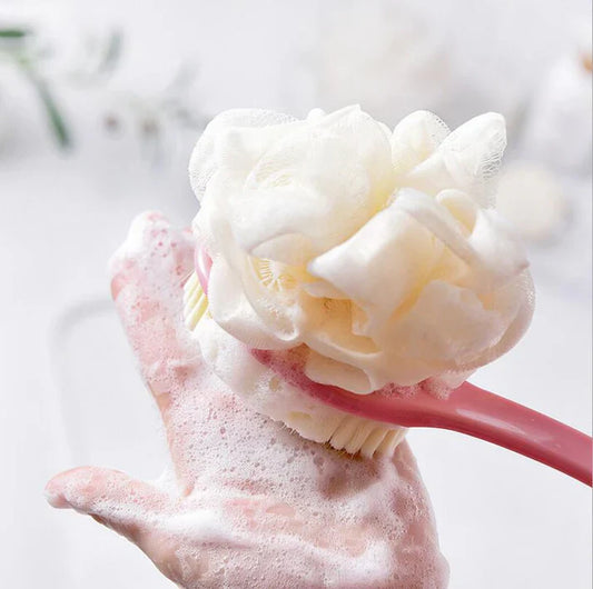 Handle Loofah Brush