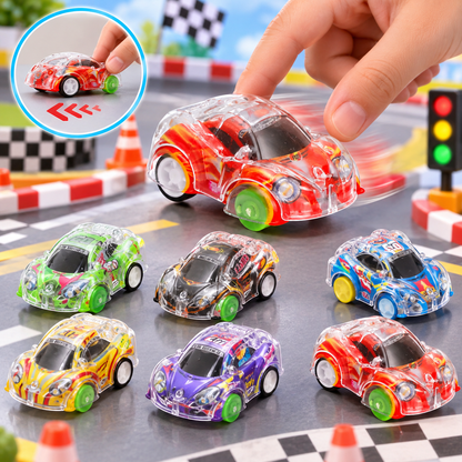 Kids Mini Racing Cars – Pack of 3 Pull Back Toy Cars