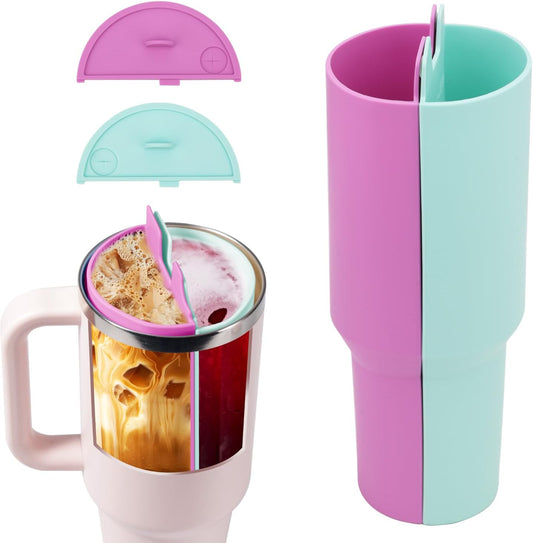 Leakproof Silicone Mug With Structured Dividers