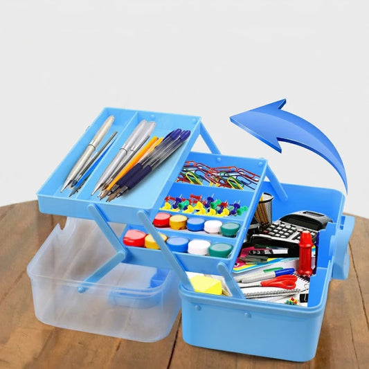 Durable Stackable Multi Tier Storage Box