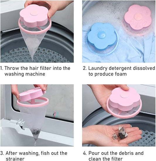 Pet Hair Remover for Washing Machine – Laundry Fur Catcher