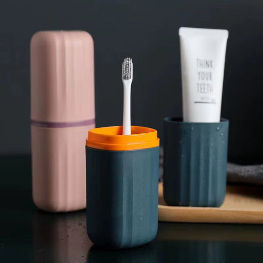 Ribbed Protective Toothbrush Storage Case