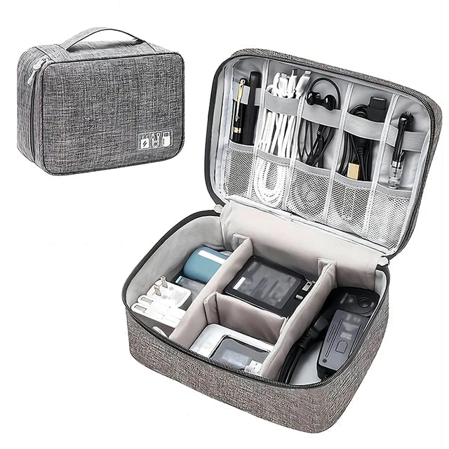 WireBox Tech Pouch – Cable & Charger Case