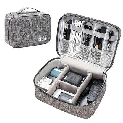 WireBox Tech Pouch – Cable & Charger Case