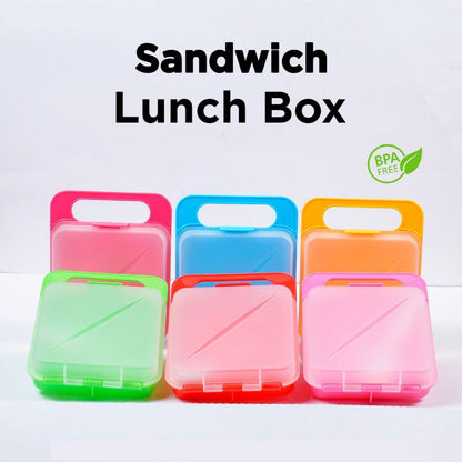 Sandwich Lunch Box With Fork For Kid