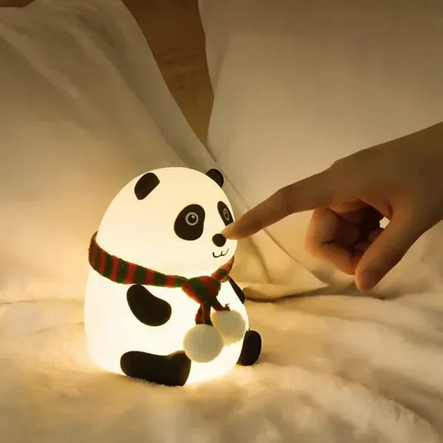 Silicon Panda Lamp, Home and Living
