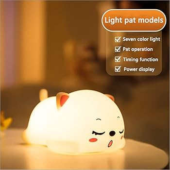 Silicone Touch Lamp, Home and Living 