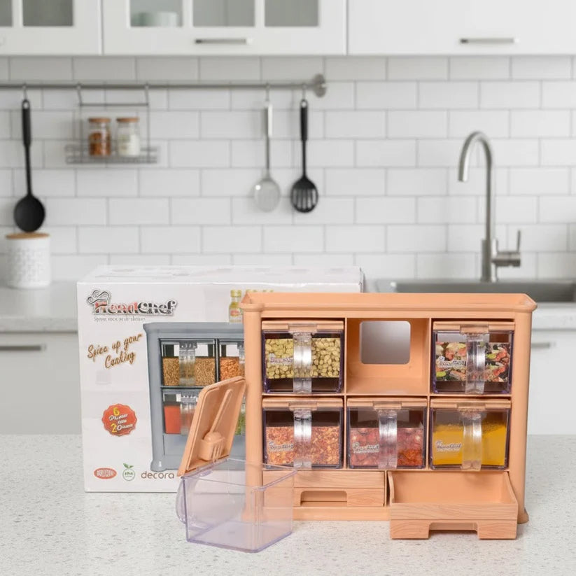 Head Chef Spice Rack with Draws
Kitchen Accessories 
