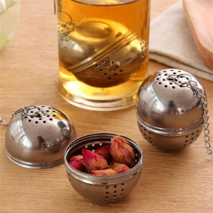 Stainless Steel Tea Brewing Ball with Chain