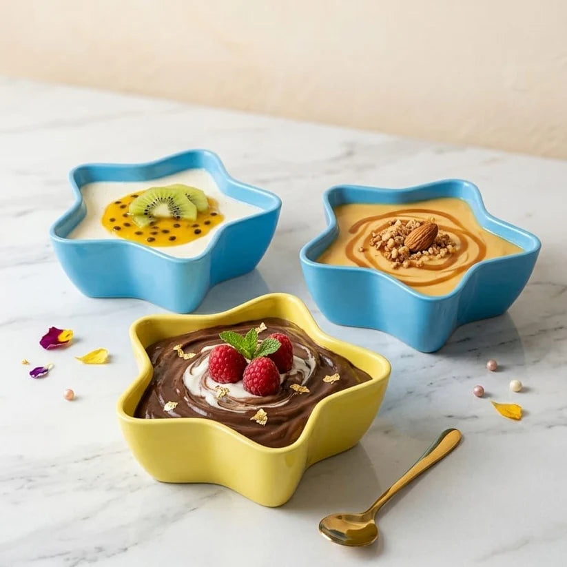 1Pcs Twinkle Star Dessert & Fruit Snack Serving Bowl