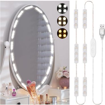 Stick-On Makeup Vanity Light Kit