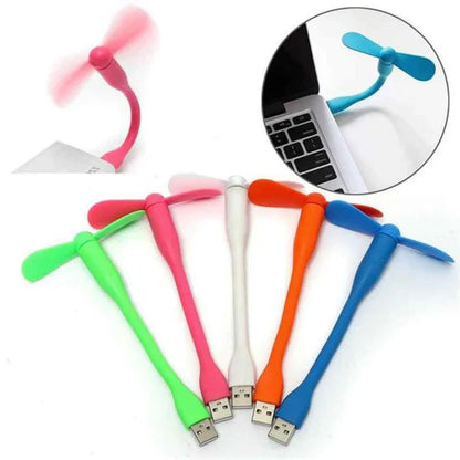 3 Pcs Windy Whiz Mini USB Fans